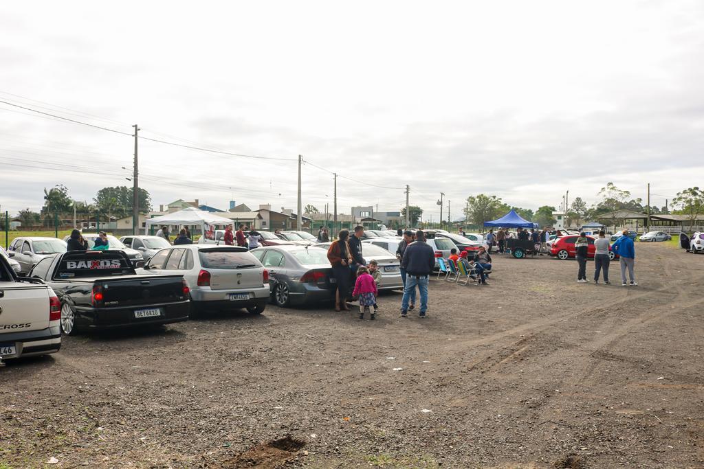 MUNICÍPIO DE SÃO JOÃO DO SUL  RECEBEU ENCONTRO DE CARROS  REBAIXADOS EM AÇÃO PELO RS