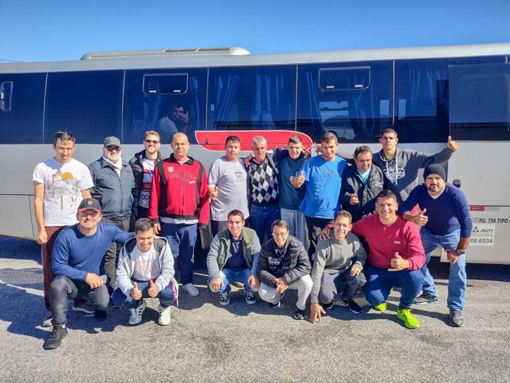 EQUIPE DA APAE DE SÃO JOÃO DO SUL PARTICIPA  EM BLUMENAU DO PARAJASC 2024