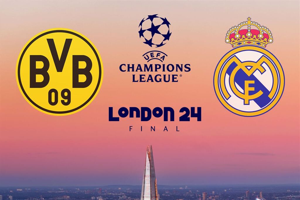 Real Madrid e Borussia Dortmund disputam final da Liga dos Campeões neste sábado; saiba onde assistir