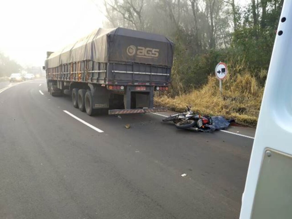 Motociclista morre na SC-157