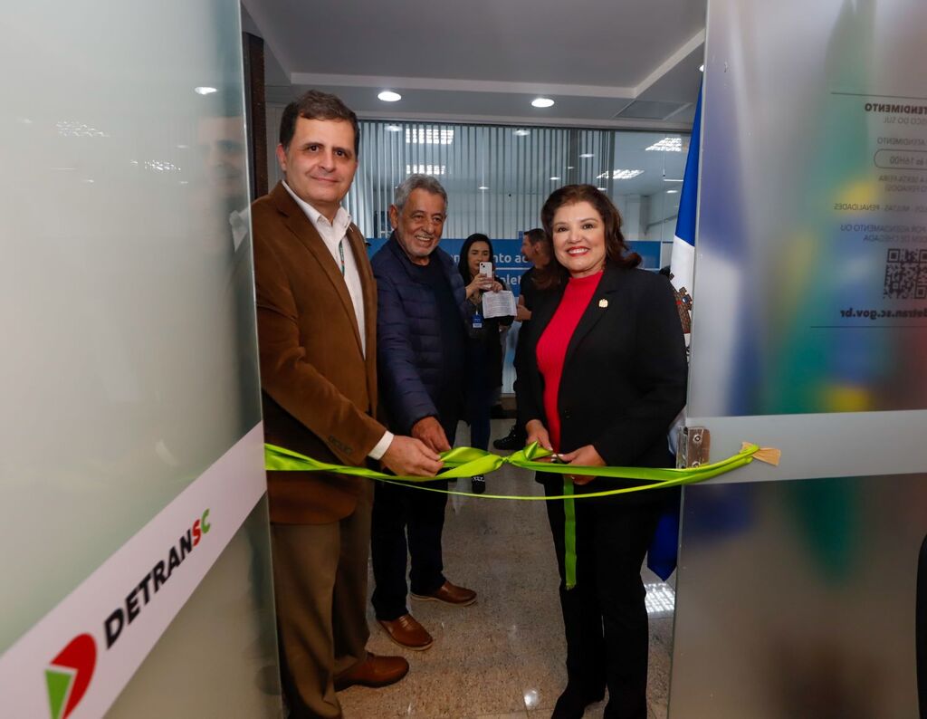 Vice-governadora inaugura Ponto de Atendimento do Detran em São Francisco do Sul