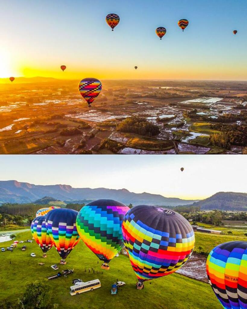 MAIS DE 150 BALÕES VOARAM NO CÉU DA CAPITAL DOS CANYONS DURANTE O FERIADÃO