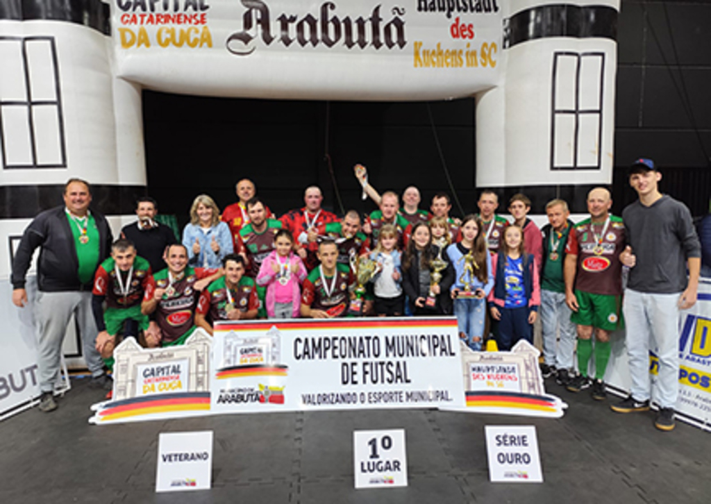 Campeões definidos no Futsal