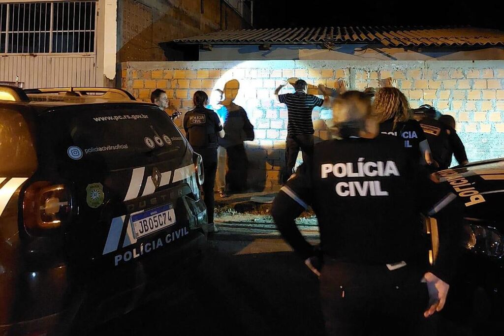 Foto: Polícia Civil - Rondas noturnas estão ocorrendo diariamente em vários bairros de Santa Maria e cidades da região
