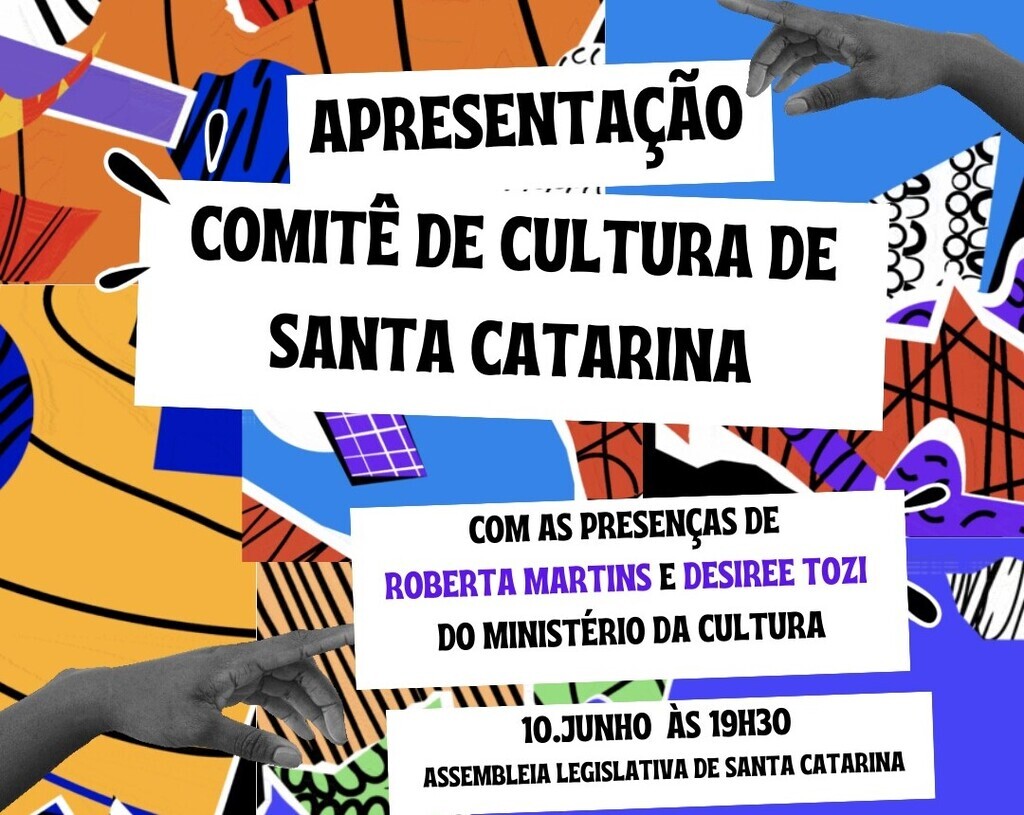 Com presença do Ministério da Cultura, Comitê da Cultura de SC é lançado com programação em Florianópolis