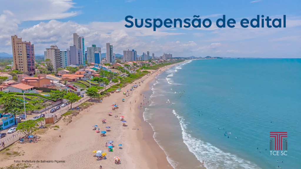 TCE/SC suspende licitação para engordamento de praia em Balneário Piçarras