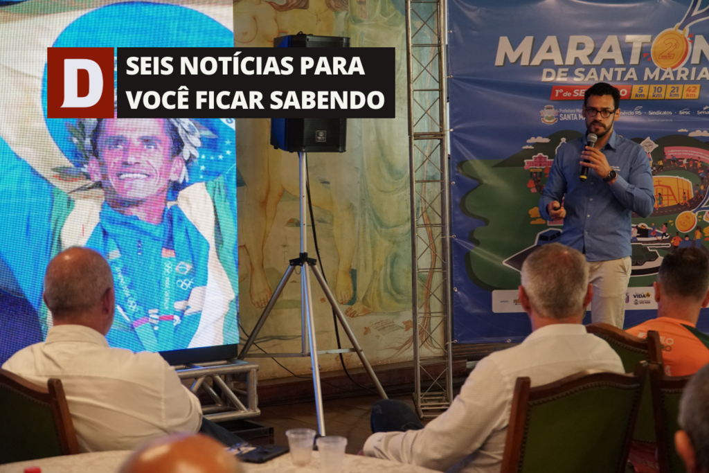 título imagem Com premiação que chega até R$ 10 mil, 2° Maratona de Santa Maria está com inscrições abertas e outras 5 notícias