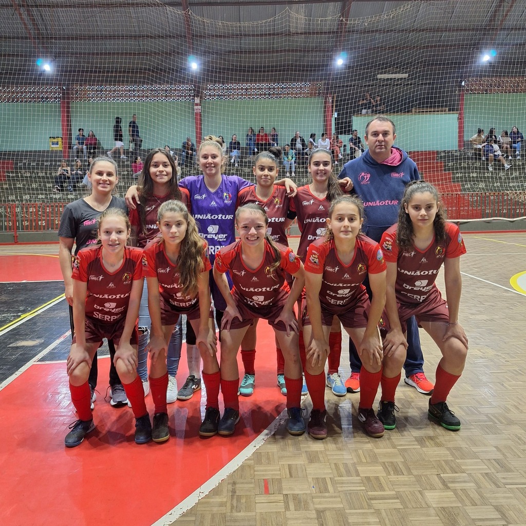 Apeff/Fmec Pinhalzinho tem 100% de aproveitamento na Liga Catarinense de Futsal Feminino