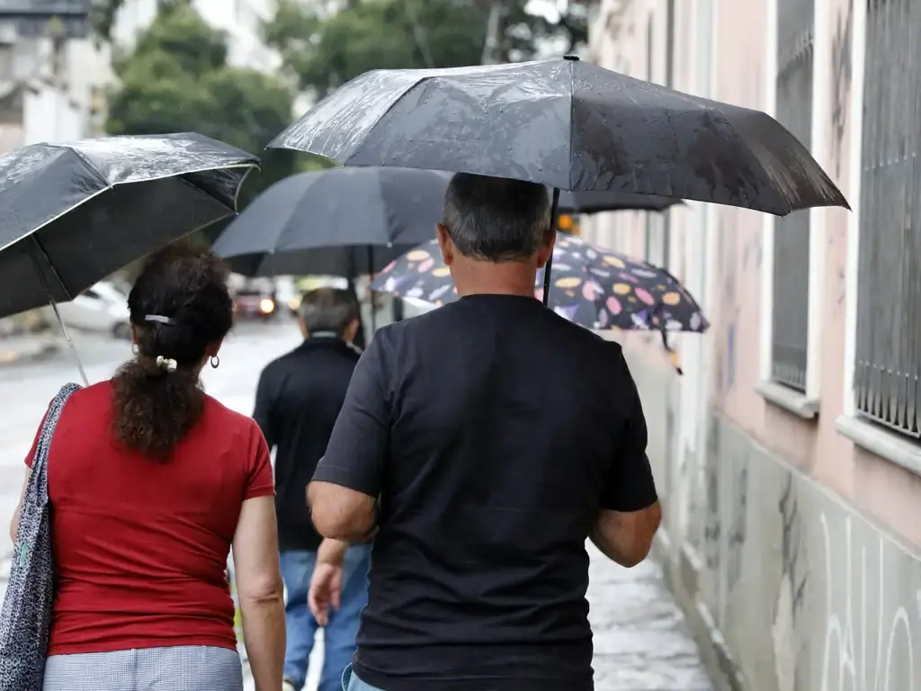 Chuva e temporais isolados marcam o clima em Santa Catarina