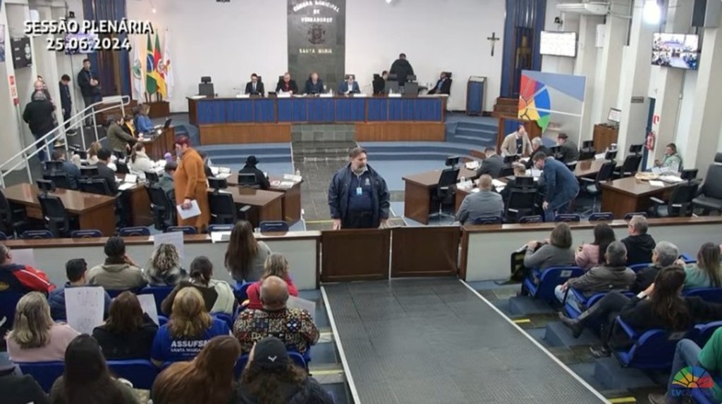 Moção de Repúdio a projeto polêmico de deputados é aprovada por vereadores de Santa Maria