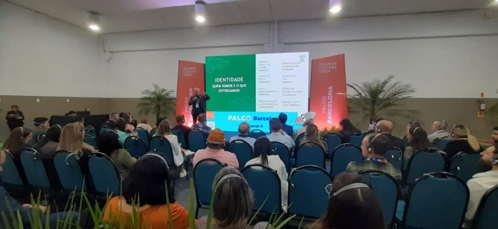 Walter Manfroi apresenta a marca Serra Catarinense no Summit Cidades 2024