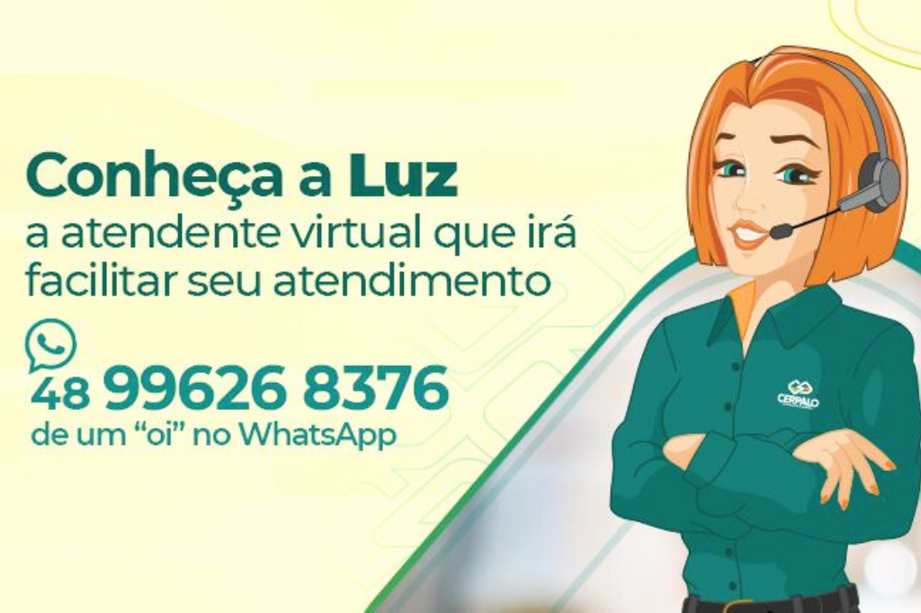 Cerpalo apresenta Luz, atendente virtual via WhatsApp