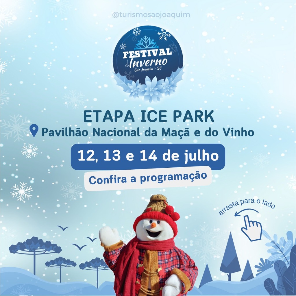 Festival de Inverno em São Joaquim promete agitar a temporada