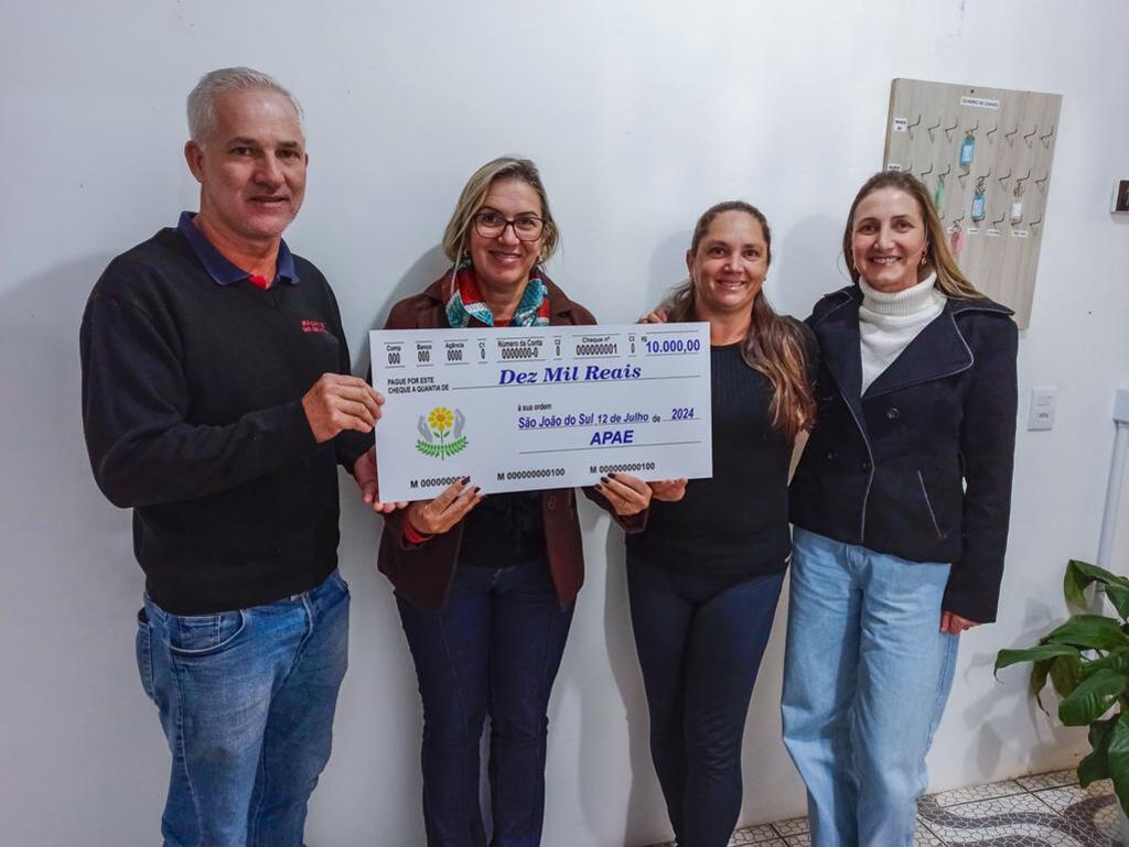 BINGO DA APAE DE SÃO JOÃO DO SUL TERÁ PRÊMIO PRINCIPAL DE R$ 10 MIL