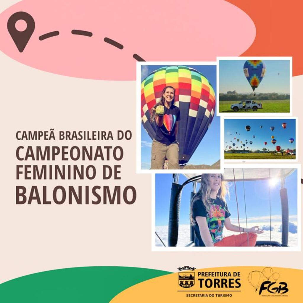 TORRENSE LAÍS PINHO CONQUISTA O HEXACAMPEONATO BRASILEIRO FEMININO DE BALONISMO