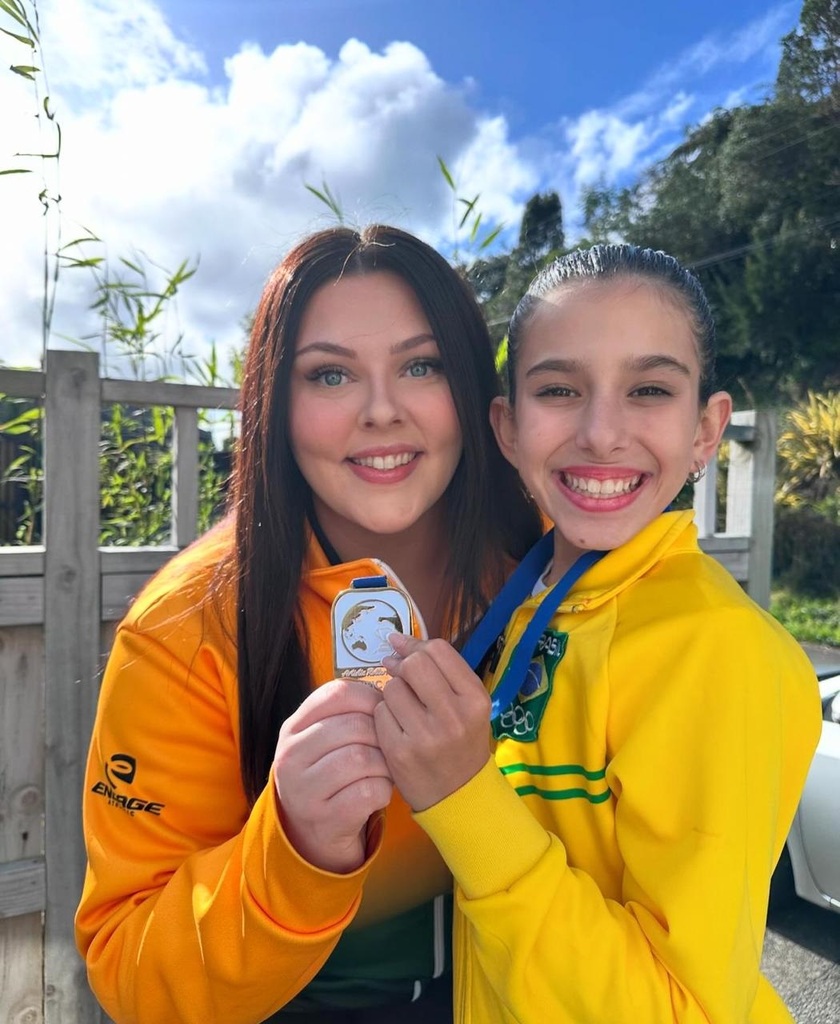 Família uruguaianense comemora conquista de atleta na Nova Zelândia