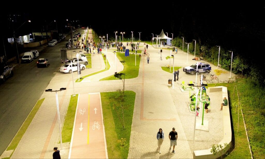 JOINVILLE: Parque Sambaqui Guaíra é inaugurado no bairro Aventureiro