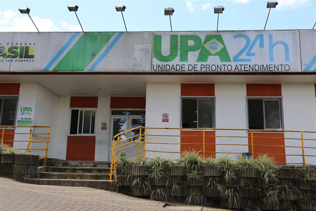 Foto: Pedro Piegas - BD, 22/10/2019 - Vítima buscou atendimento médico na UPA de Santa Maria
