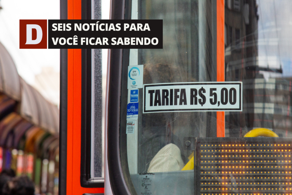 Prefeitura sanciona subsídio do transporte que mantém passagem a R$ 5 em Santa Maria e outras 5 notícias