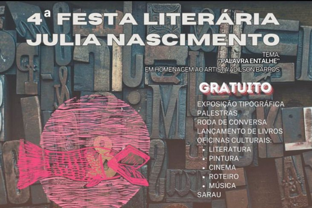 FliJun: evento com sarau, música, livros e tipografia começa nesta sexta (5) em Laguna