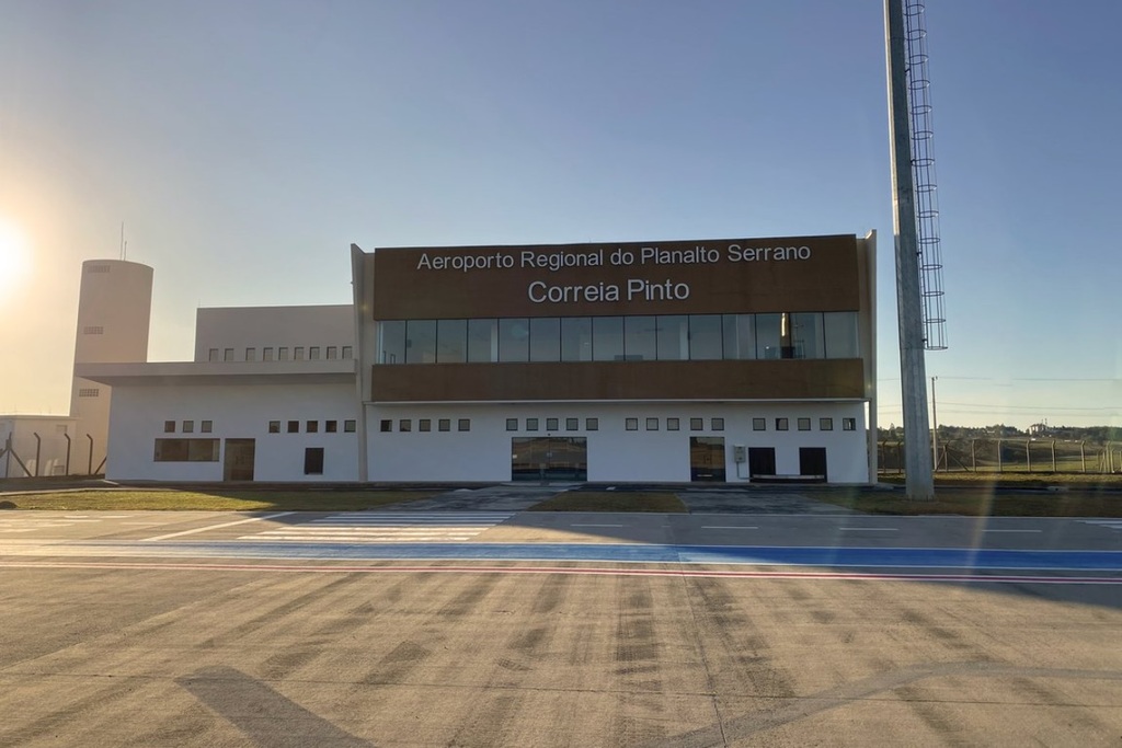 Governo do Estado autoriza R$ 470 mil para investimentos nos aeroportos de Lages e Correia Pinto