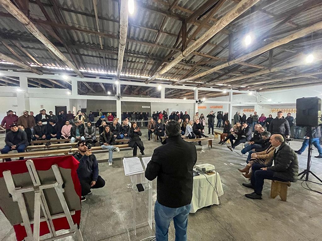 PAVIMENTAÇÃO DA RODOVIA JOSÉ ISOPPO EM SANTA ROSA DO SUL É ENTREGUE À POPULAÇÃO