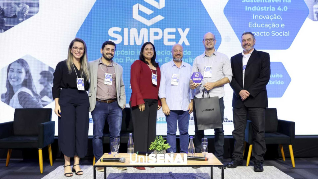 Divulgação / IFSC Joinville - Premiação do Simpex 2024