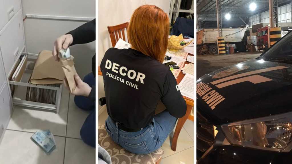Polícia cumpriu 11 mandados de busca domiciliar na casa dos investigados (Foto: PC, Divulgação) - 