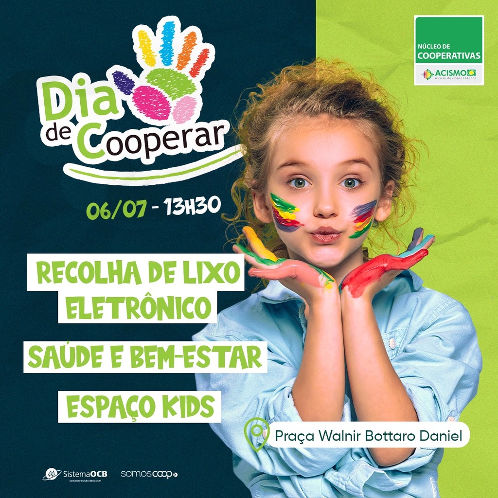 Dia C de Cooperar terá programação especial neste sábado