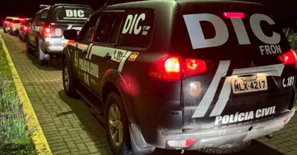 Polícia investiga organização criminosa e cumpre 49 mandados de prisão em SC