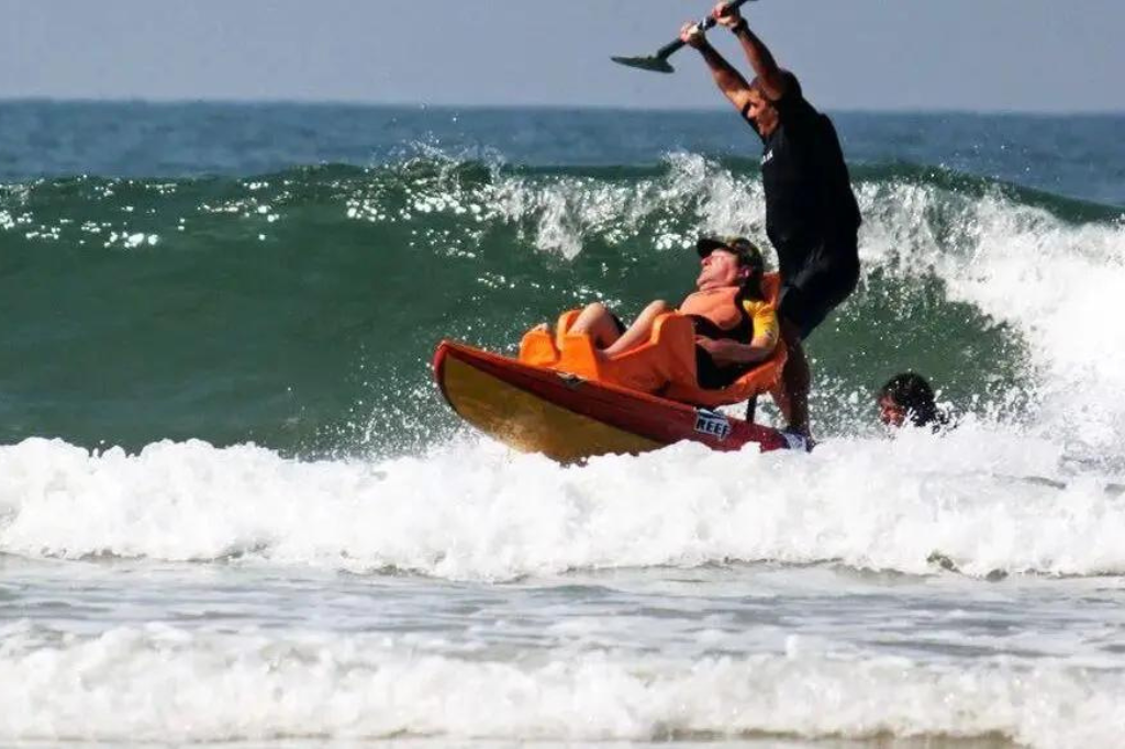 (Imagem Diana Bueno) - Rincão sedia 1º Campeonato de Surf Adaptado, Surf Infantil e Kitesurf no sábado (13)