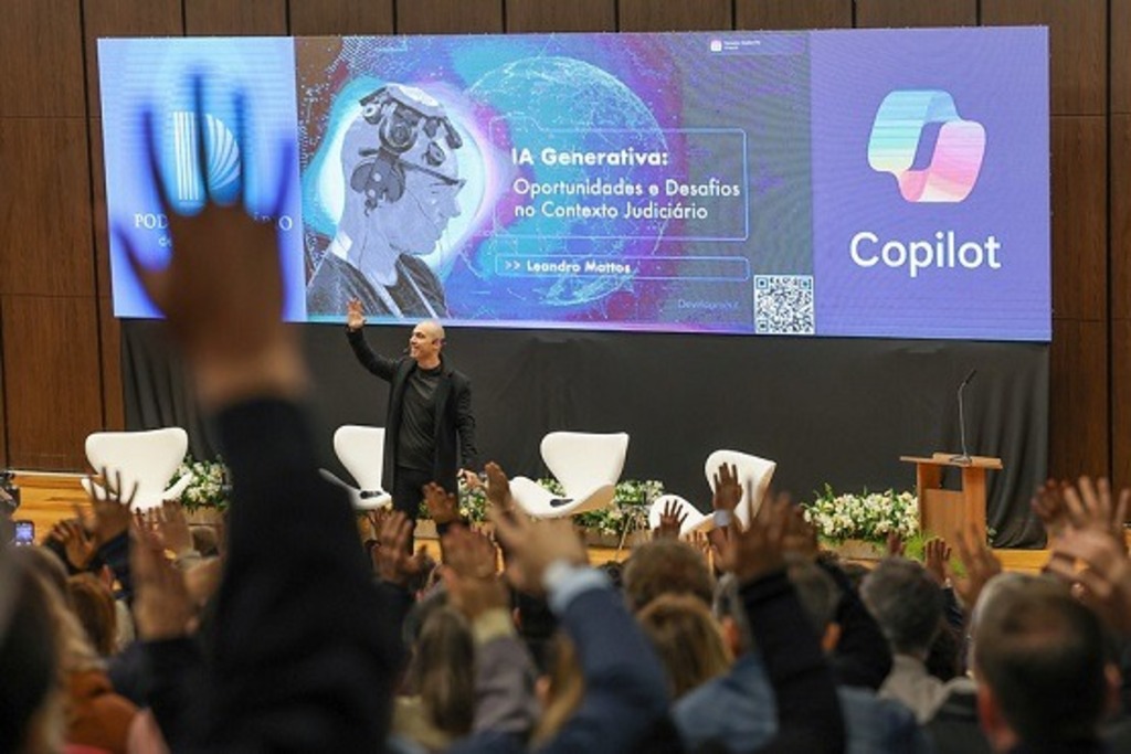 Evento marca início do uso da Inteligência Artificial Generativa na Justiça Catarinense