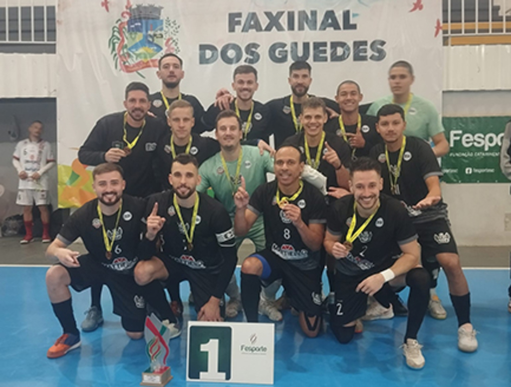  - Futsal Masculino de Seara campeão em Faxinal dos Guedes