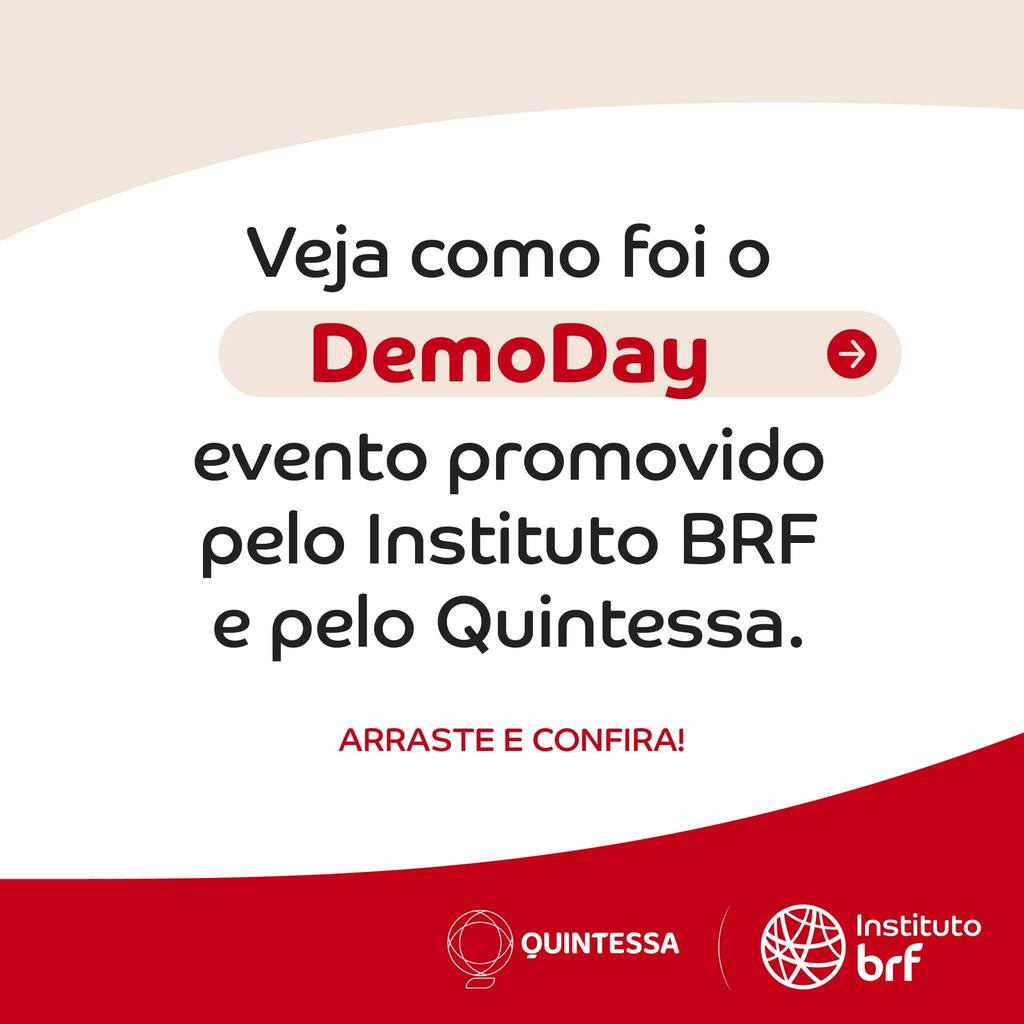 Dia de reafirmar ainda mais o compromisso do Instituto BRF com a educação!