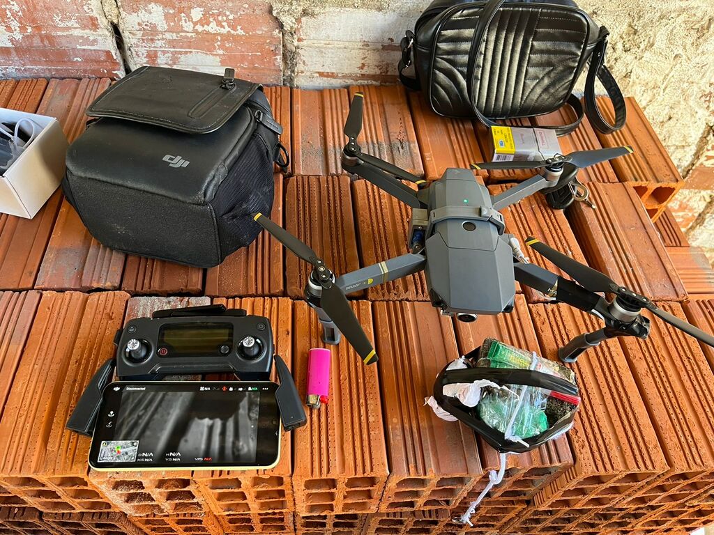Jovem é preso operando drone com droga nos arredores do Presídio Regional de Santa Maria