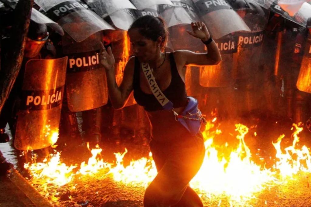  - Manifestações na Venezuela - Foto: divulgação