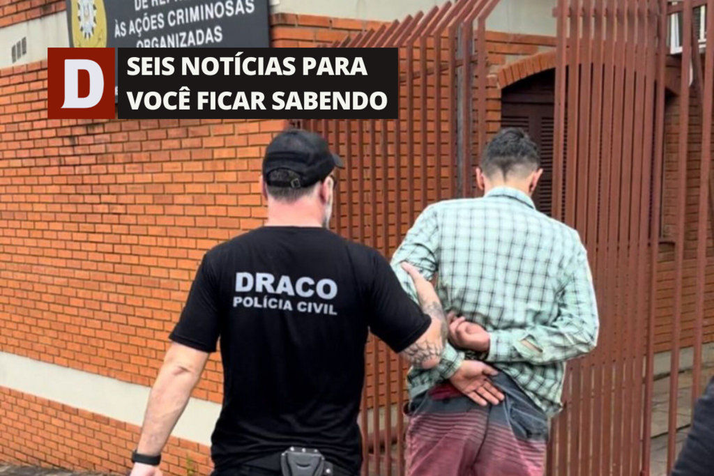 Juiz mantém prisão de suspeitos por assassinato de professores da UFSM em Mato Castelhano e outras 5 notícias