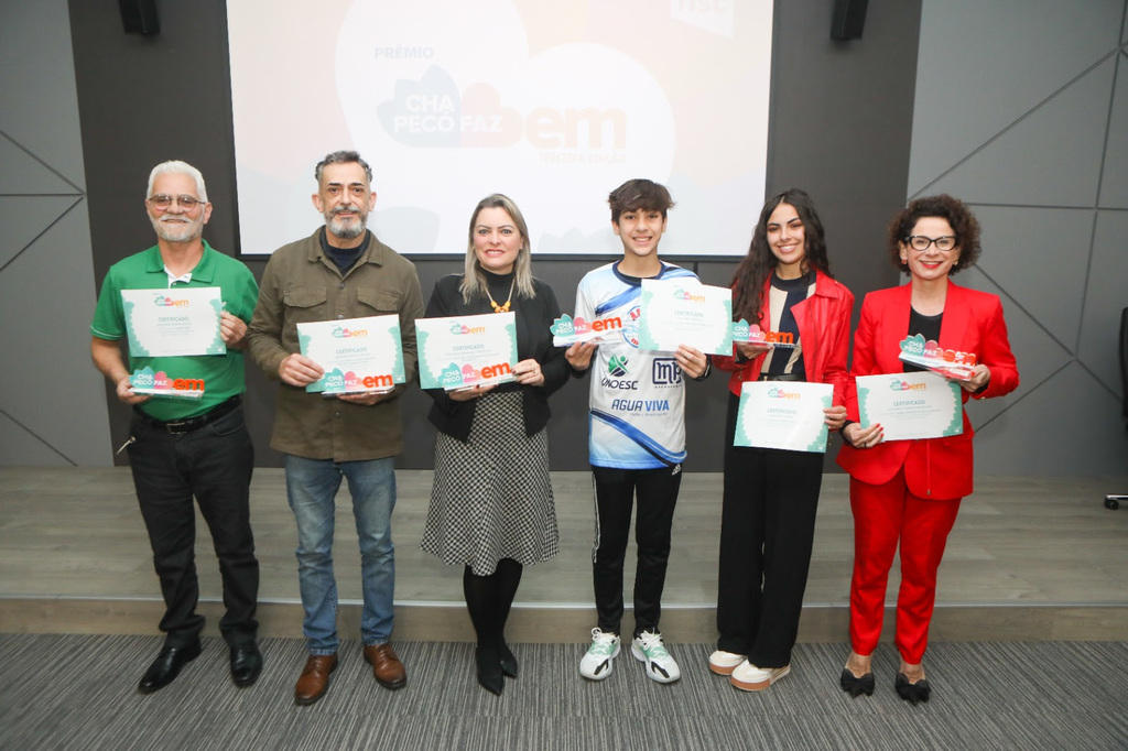 Conheça os vencedores do Prêmio Chapecó Faz Bem