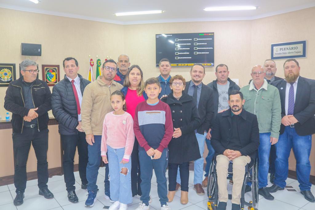 CÂMARA  DE SANTA ROSA DO SUL  APROVA PROJETO DE LEI QUE DENOMINA RUA EM HOMENAGEM A JOSÉ PEREIRA ROCHO