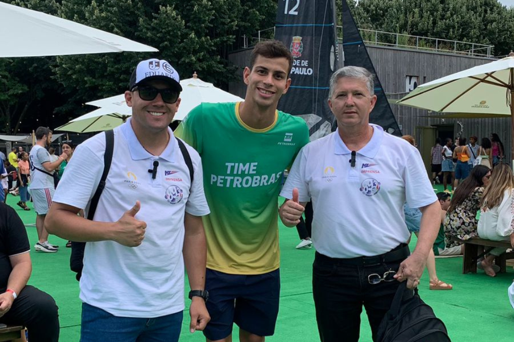 Em vídeo, Guilherme Costa agradece torcida imbitubense e anuncia despedida dos 800m livre em Paris 2024