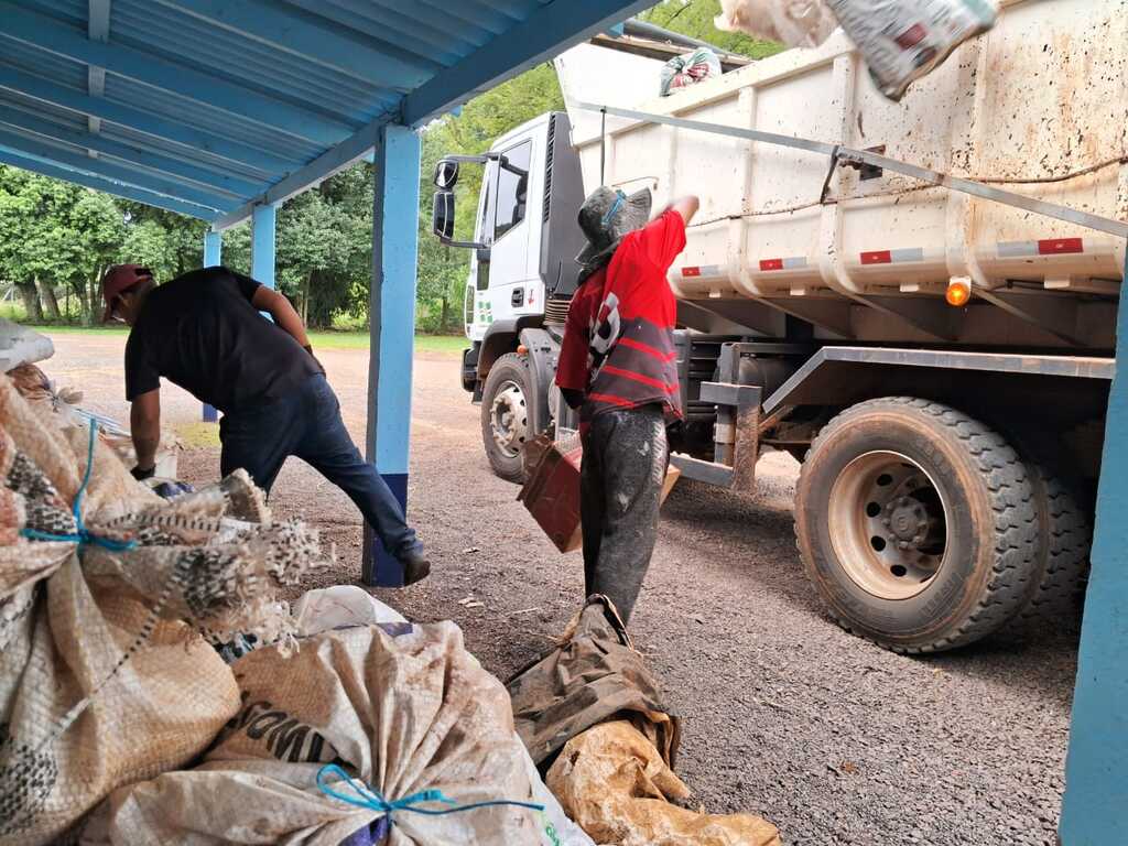 Agricultura realiza mais uma coleta de materiais no interior na próxima semana