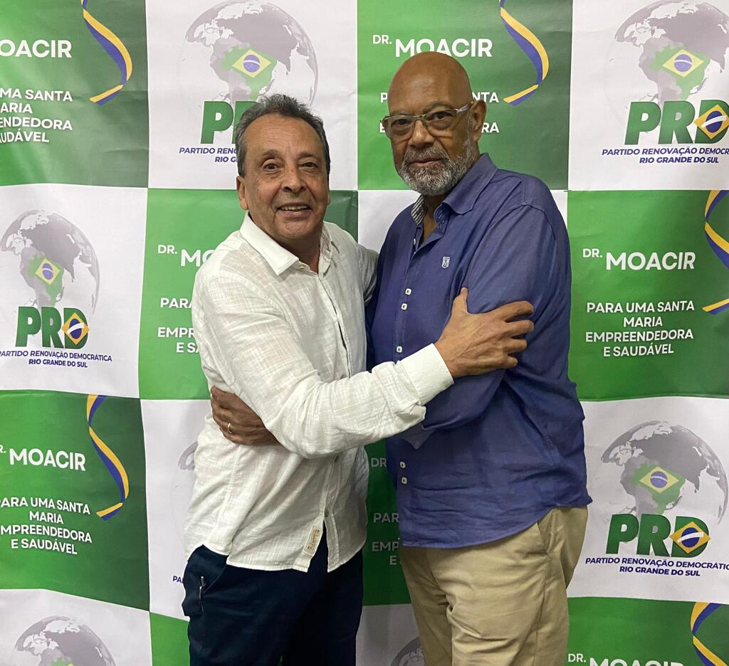 PRD lança Moacir Alves e Zeca Lima de candidatos à prefeitura