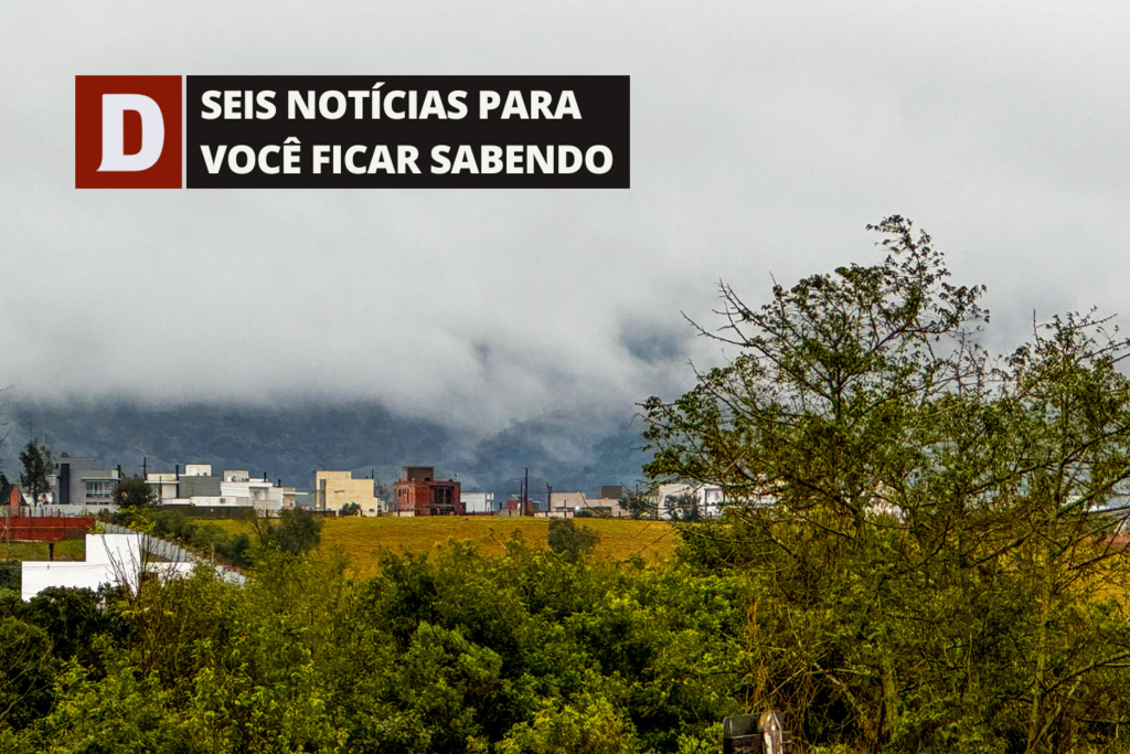  Semana terá chuva e o retorno do frio e outras cinco notícias 