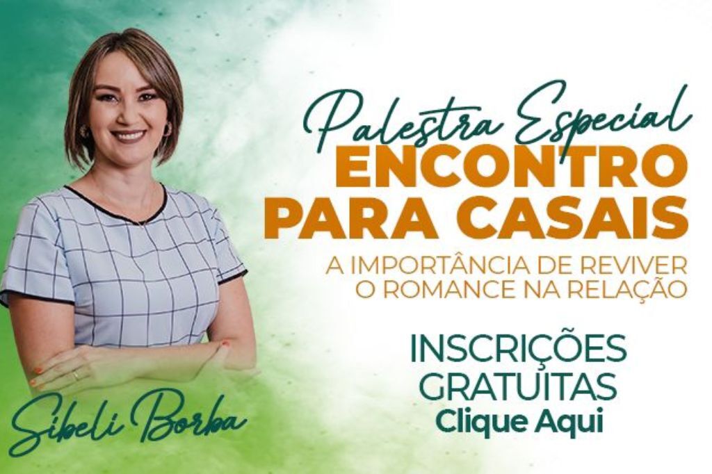 Cerpalo promove Encontro de Casais com palestrante Sibeli Borba