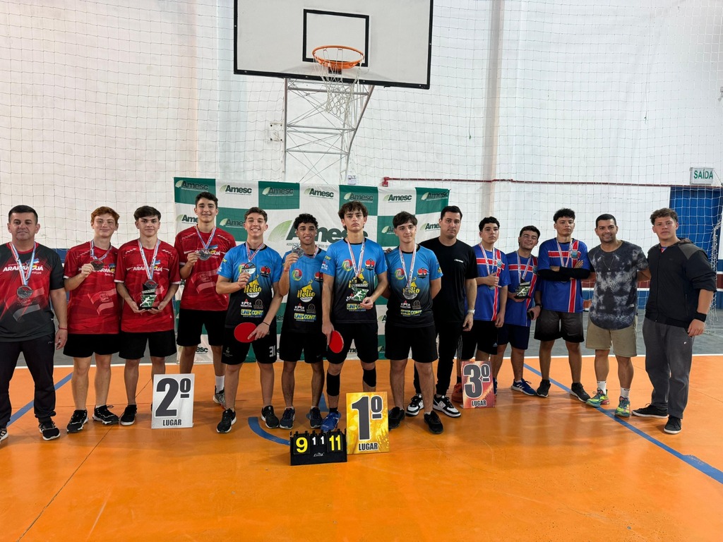 FESTIVAL DE TÊNIS DE MESA INTEGRA MUNICÍPIOS
