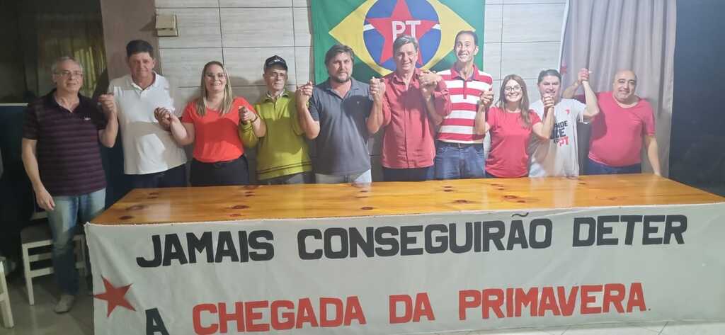 PT lança candidatos a chapa majoritária, Renato Markus a prefeito e Olrich de vice-prefeito,  contando com o apoio do PCdoB e PV de Capinzal