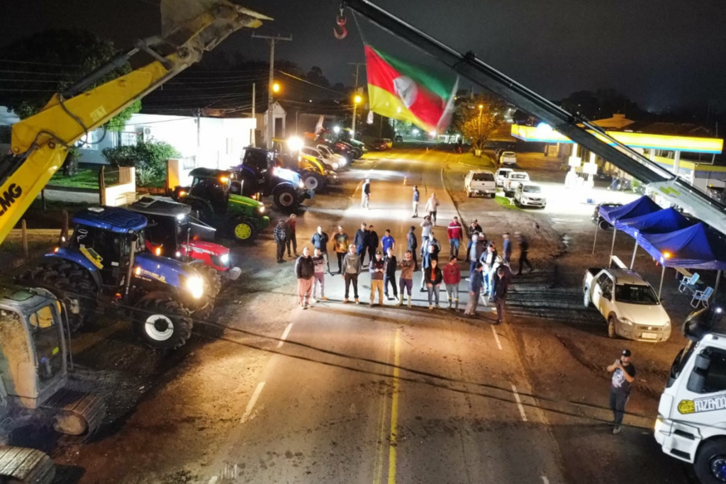 Agricultores de Santa Maria e região se mobilizam para 