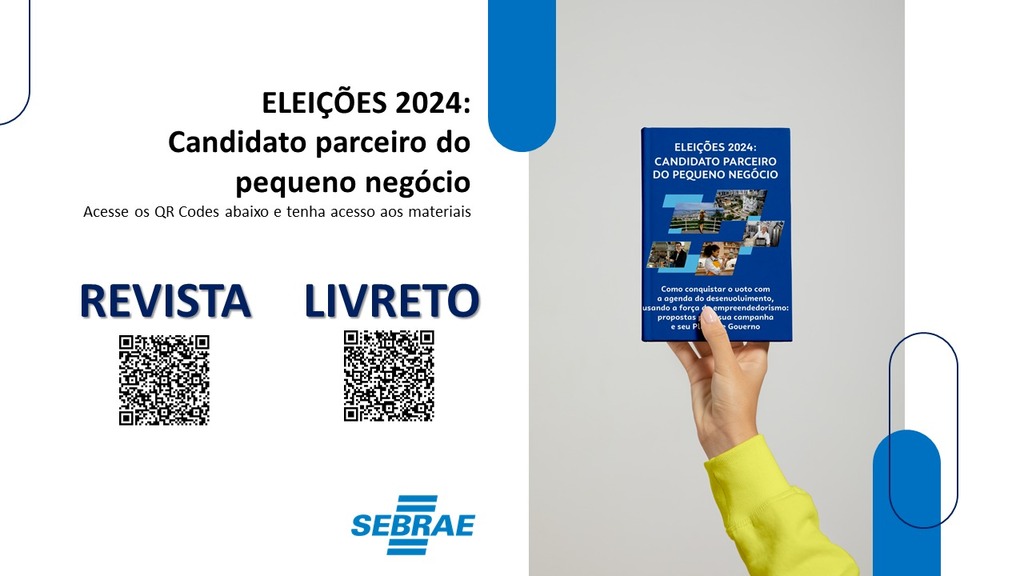 Sebrae/SC elabora guia de empreendedorismo para candidatos