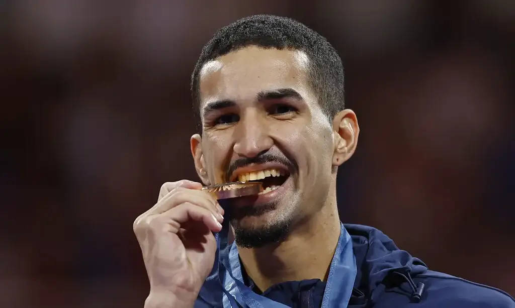 Reuters / Albert Gea / Direitos Reservados - Edivan Pontes é medalha de bronze no Taekwondo até 68KG masculino