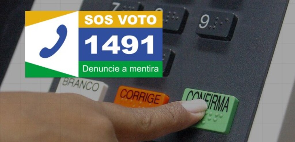 SOS Voto: canal busca denunciar mentiras sobre as Eleições